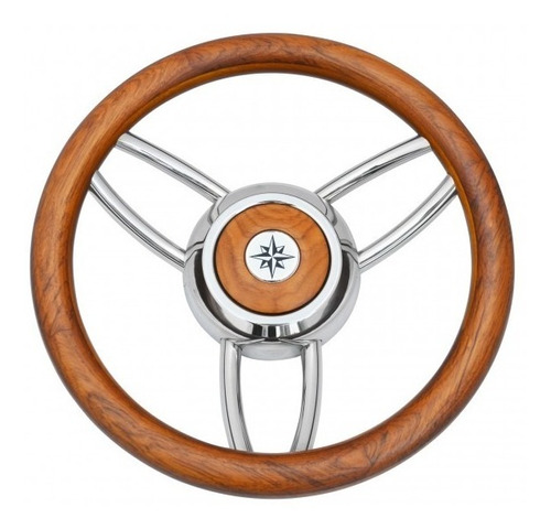 Volante T26lmo/35 Mahogany Para Barco Ka1169