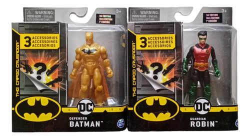 Defender Batman, Guardian Robin The Caped Crusader