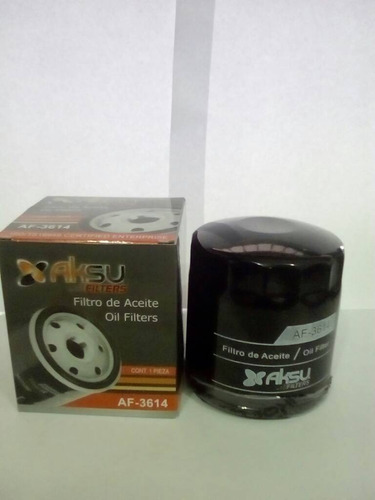 Filtro De Aceite Aksu Ml-3614 Toyota Chevrolet Ford Chery