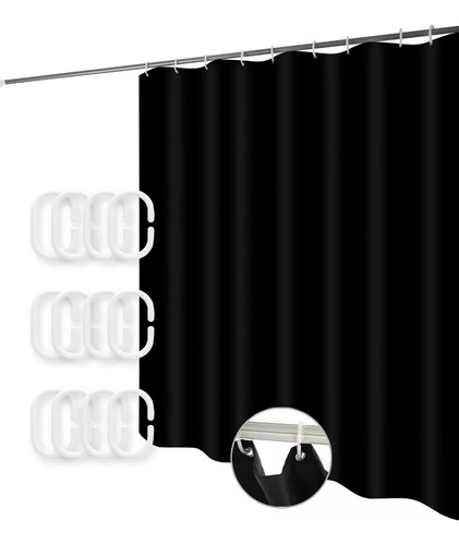 Cortina De Ducha Para Baño, 200 X 220 Cm, Impermeables