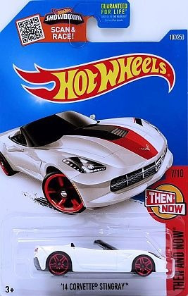Hot Wheels # 07/10 - '14 Corvette Stingray - 1/64 - Dhr22
