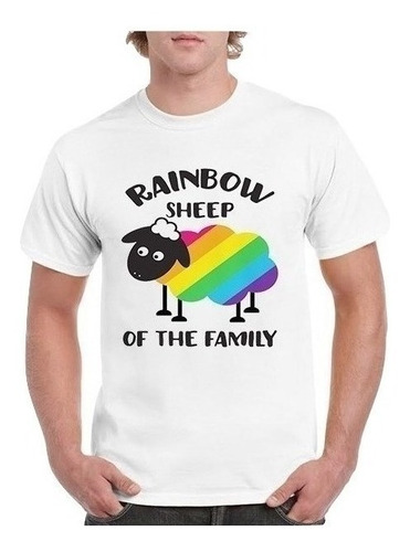 Polera Rainbow Sheep Of The Family Gay Lgbt 