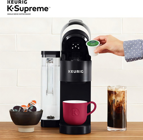 Cafeteira K-cup Keurig Supreme de dose única com 24 cápsulas