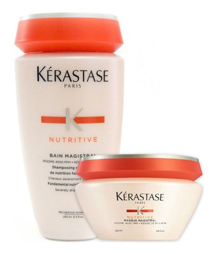 Kerastase Nutritive Magistral Kit Shampoo X250 +mascara X200