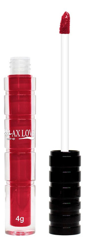 Max Love - Batom Líquido Nude 24 Horas 4ml Acabamento Cremoso Cor 12