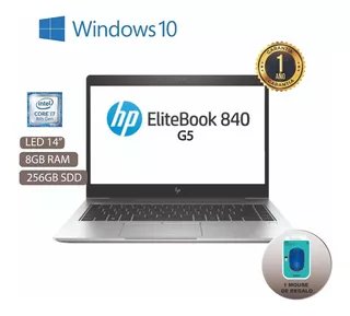 Laptop Hp Elitebook 840 G5, Core I7 8550u 8gb Ram 256gb Ssd