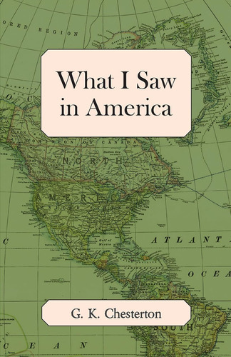 Libro: What I Saw In America