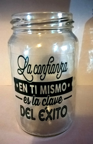 Frasco Vaso Personalizado! Frases, Souvenir, Imagen, Vinilo.