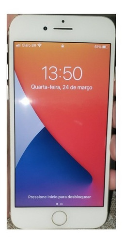 iPhone 8 64gb Prateado Silver - Usado - Tela 4,7 Polegadas