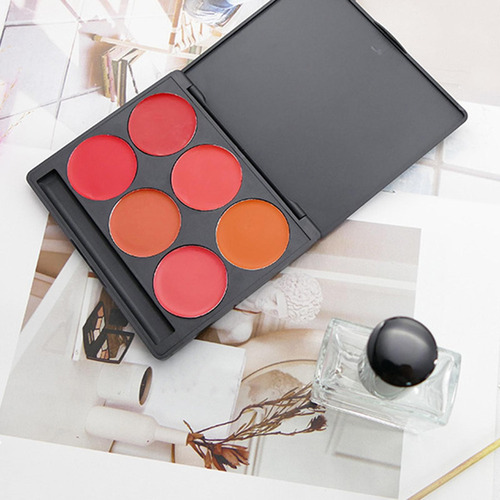 3 Paleta De Lápiz Labial De 6 Colores, Lápiz Labial Mate,