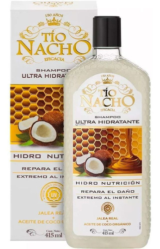 Tío Nacho Shampoo  Ultrahidratante De Coco 415 Ml