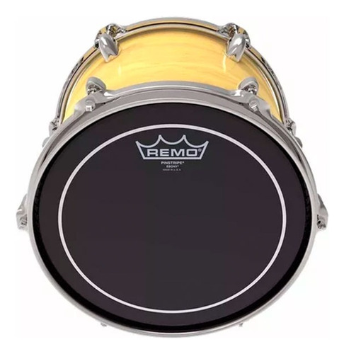 Parche Remo U.s.a. Es-0613-ps 13  Pinstripe Ebony