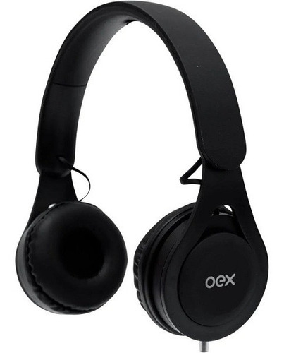 Fone De Ouvido Com Microfone Oex Hs210 Drop Preto