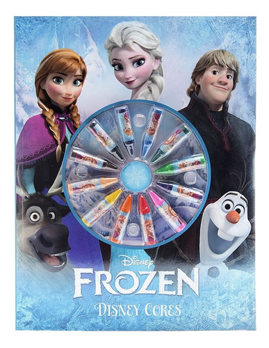 Livro Para Colorir Frozen Disney Cores - Dcl