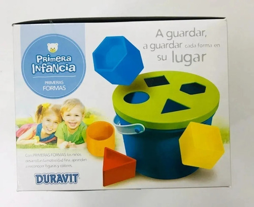Imagen 2 de 3 de Balde De Encastre Primeras Formas Duravit Didáctico