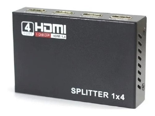 Splitter Hdmi 1 Entrada - 4 Salidas Multiplicador Hub Hdmi