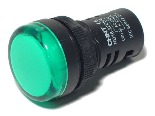 Piloto Compacto Ip65 Ø22mm 24vac/dc Verde C/ Led