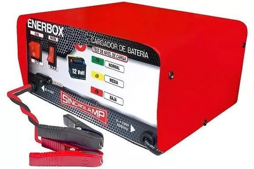 Cargador De Baterias Sincrolamp Enerbox 20- 15 Amp/hora