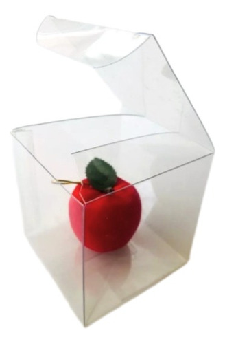 Caja De Acetato Pvc Transparentes 7x7x7 (50 Unidades)