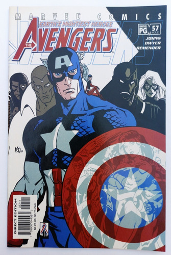 Avengers 57 Marvel Comics 2002 Thor Geoff Johns K. Dwyer