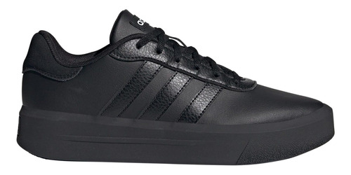 Tenis adidas Court Platform Color Negro Para Mujer