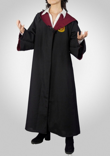 Disfraz Harry Potter Para Mujer Y Hombre Incluye Túnica, Bufanda Y Corbata