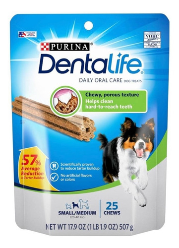 Carnaza Para Perro Purina Dentalife Con 25 Piezas