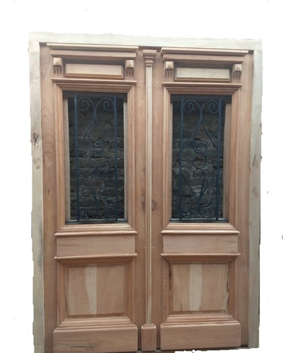 Puerta De Cedro Colonial 1,60x 2,10 Mts