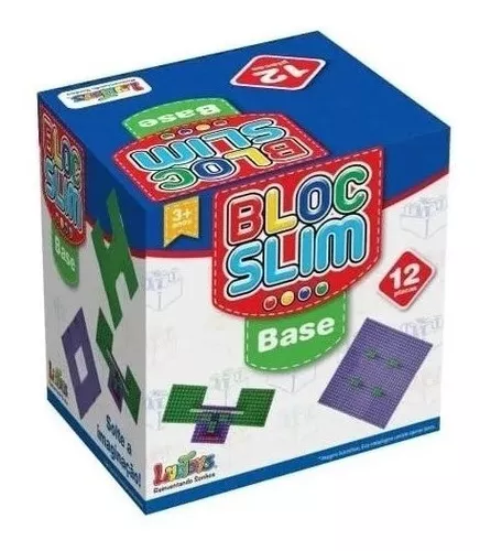 Blocos de montar LucToys Bloc Slim Bag 1000 peças em sacola