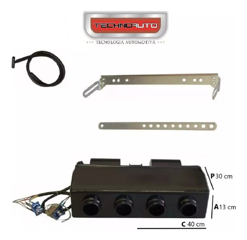 Kit Ar Condicionado Gol Quadrado Com Condensador Exclusivo