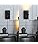 Aplique Pared Interruptor Led Luz Noche Usb 3000k Negro.
