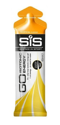 Gel Go Isotonico Sis 60 Ml Running Ciclismo Deporte Sabores