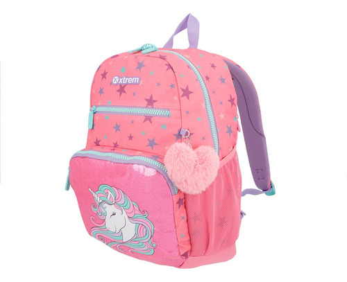 Mochila Xtrem Bolt 4xt Pink Unicorn