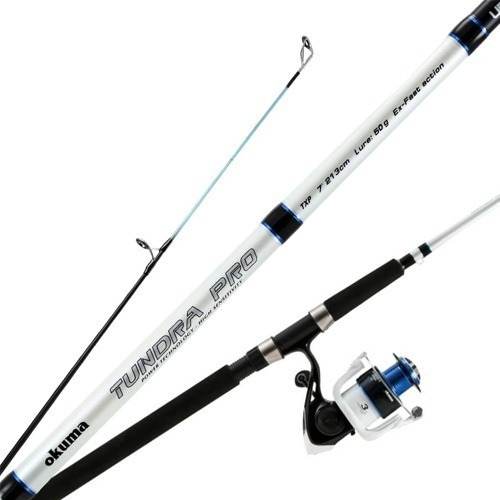 Combo Okuma Pesca Spinning Tundra Pro 10' - Txp-1002mh-80