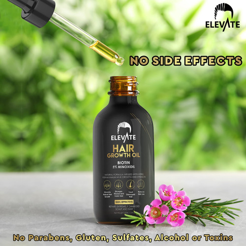 Sérum De Biotina Con Aceite Para El Crecimiento Del Cabello