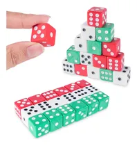 Comprar Dados S Coloridos En Blanco, Rojo, Verde Para Juegos. Color