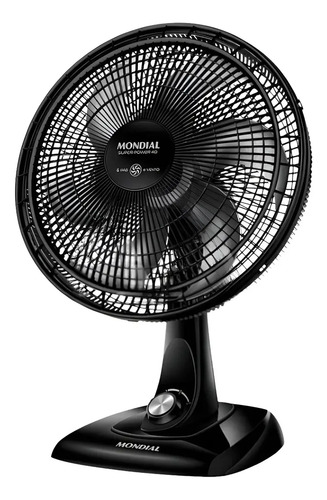 Ventilador de Mesa Mondial Super Power VSP-40-B 40cm com 3 Velocidades Preto