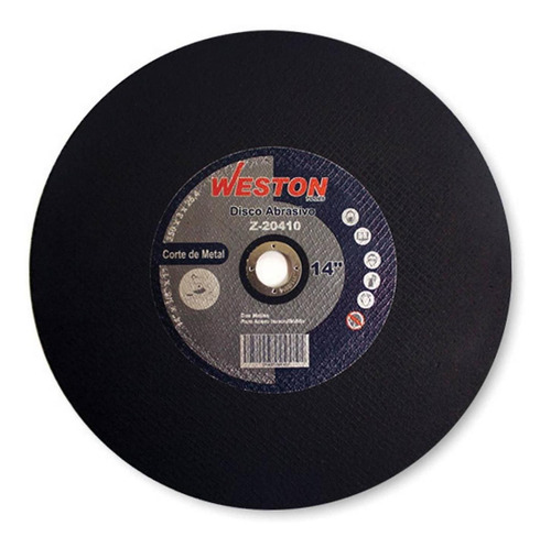  Disco Abrasivo 14 X1/8  X 1  Doble Malla Weston Z-20410