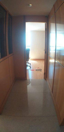 Imagem 20 de 23 de Magnífica Sala Comercial, Com Aproximadamente 160m², Totalmente Mobiliada E Com Uma Vista Deslumbrante - Sa0341