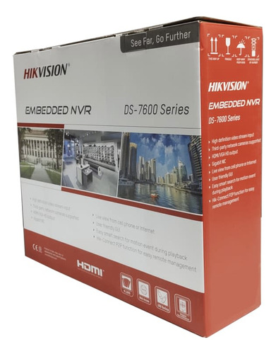 Nvr Hikvision Modelo Ds-7608ni-k2-8p