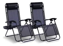 Comprar Sillas De Jardín De Descanso Serenelife Slzghblk55