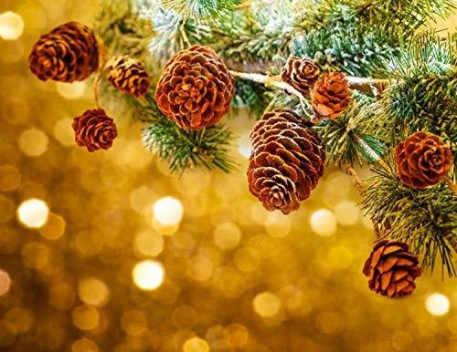 Deloky 150 Piezas Mini Conos De Pino Natural Navideño: Ador
