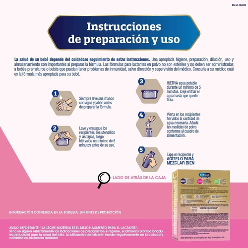 Fórmula Infantil Enfamil 2 X1650 Gr. Box Pro Mental