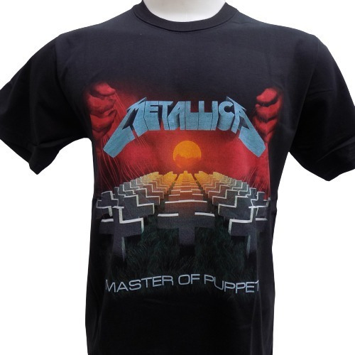 Remera De Metallica Master Of Puppets Rockería Que Sea Rock