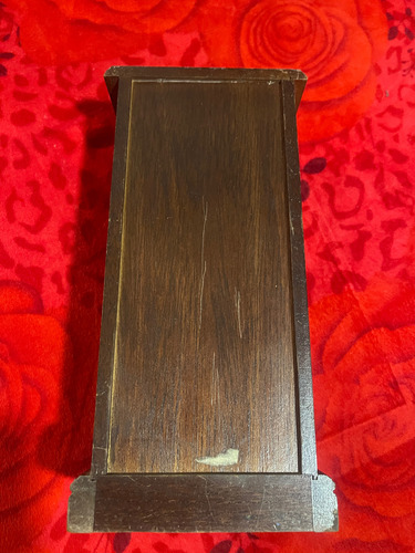Alhajero De Madera Vintage Marrón (Usado)