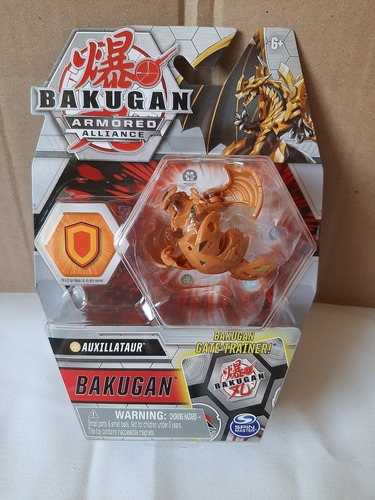 Bakugan Armored Alliance,auxillataur Gold,figura Bakugan.