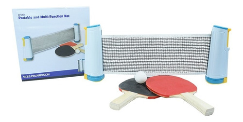 Juego De Ping Pong Con Malla Retractable