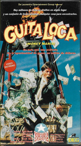 Guita Loca Vhs Million Dollar Mystery (1987) Video Scope