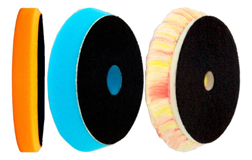 Kit de boinas Lincoln con corte de espuma con rayas azules, naranjas y rojas