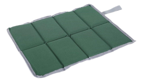 Cojín Para Acampar, Tela Oxford, Cómoda Almohadilla Verde
